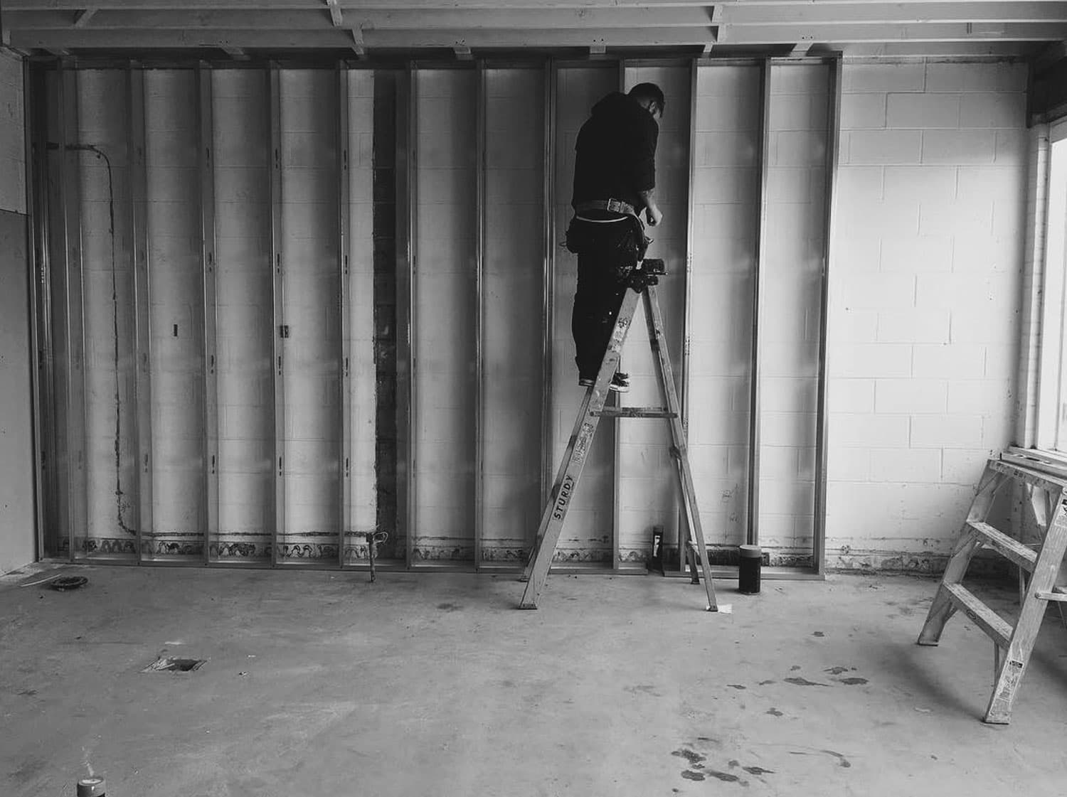 Cardinal Construction crew on a job site